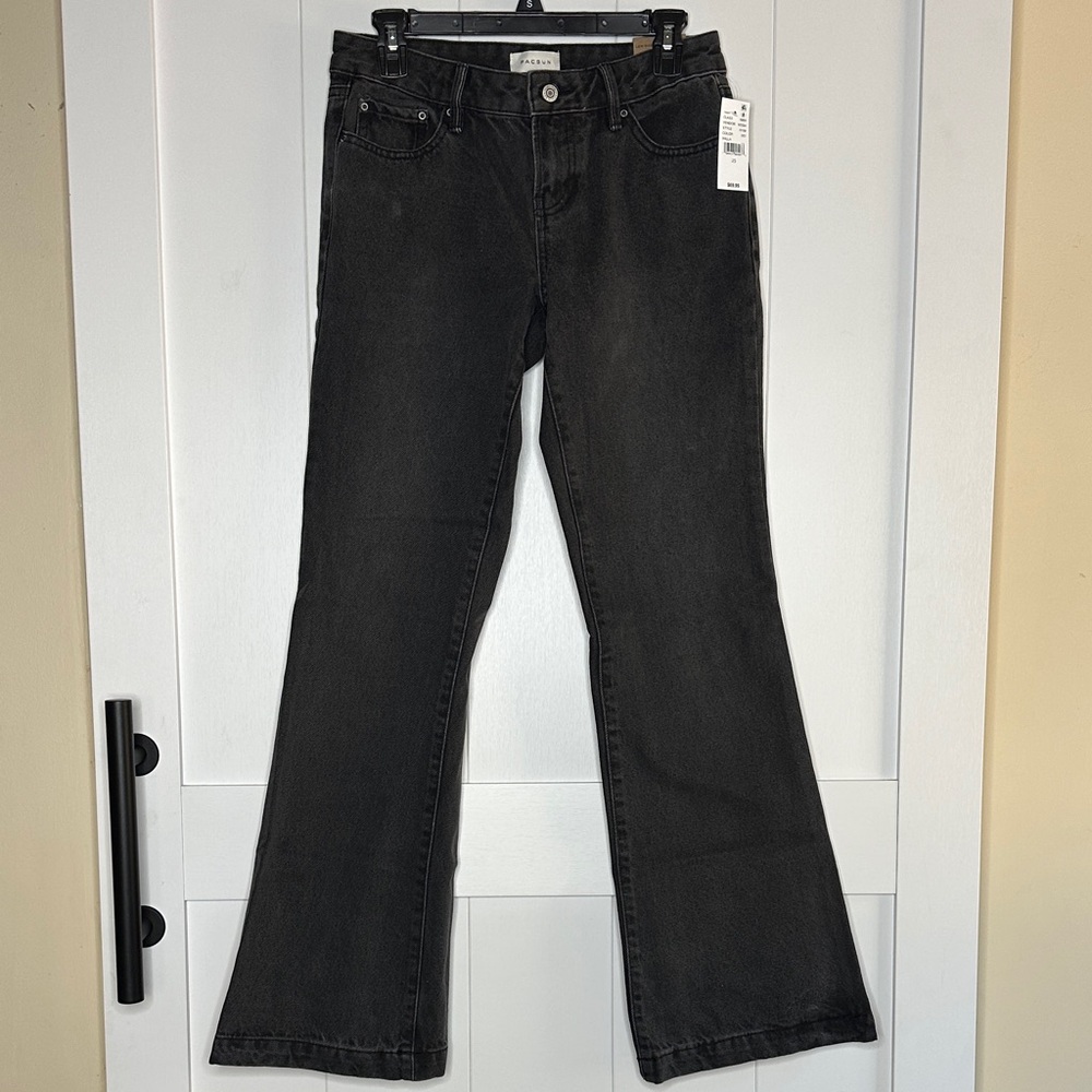 PacSun Black Boot Cut Jeans
